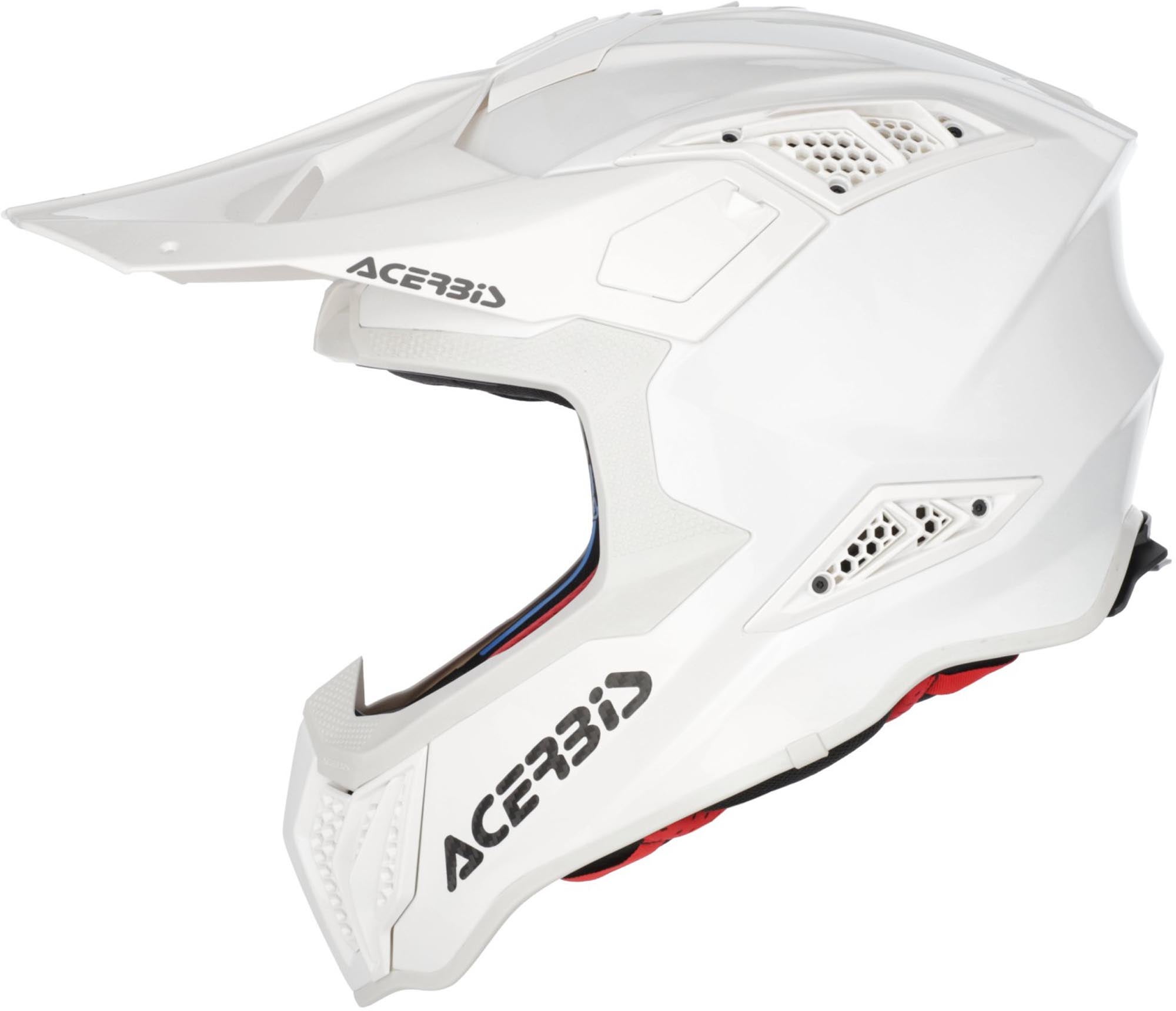 Acerbis Airstrike FIM Racing 2 Carbon Motocrosshjelm hvid S (55/56) Figur 3