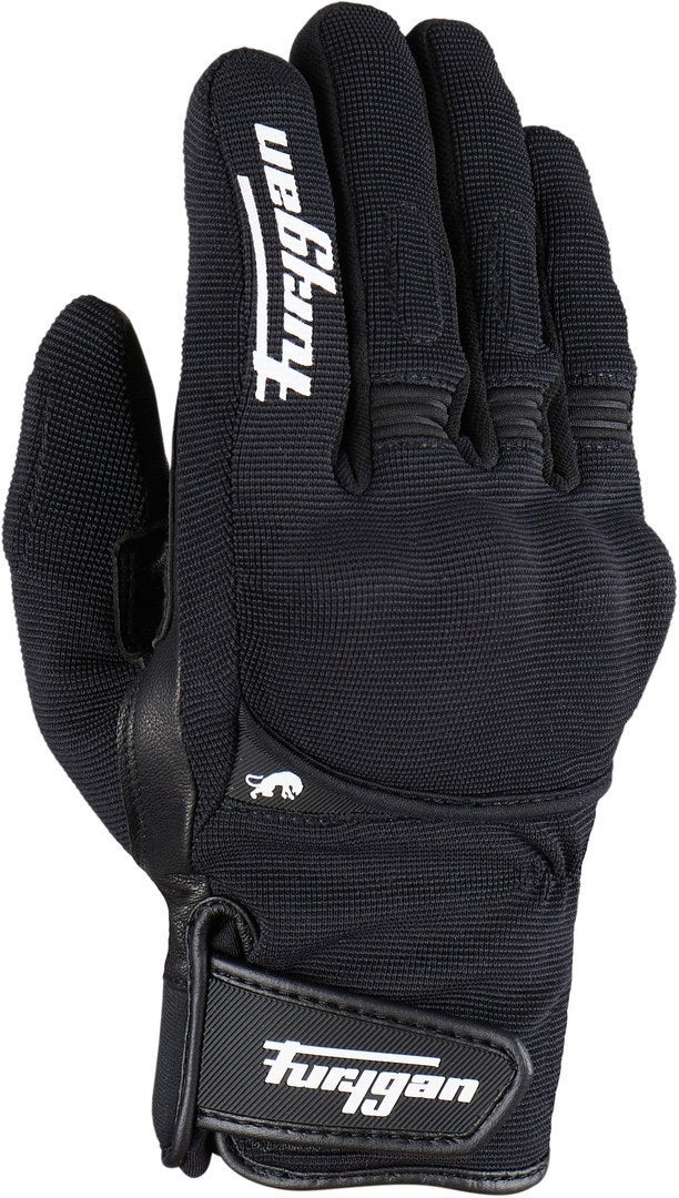 Furygan Jet All Saison D3O Motorcykelhandsker Sort/hvid L Figur 1