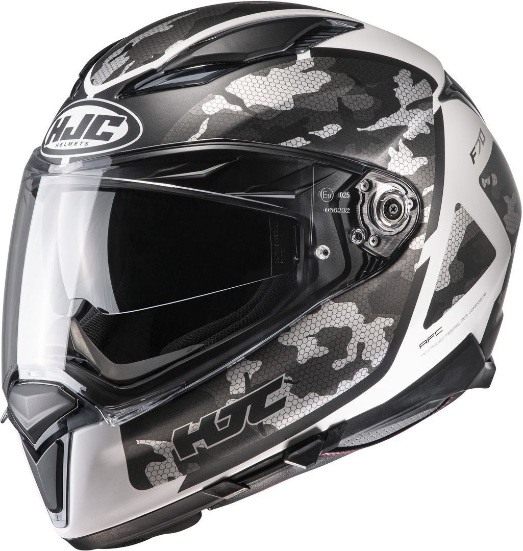 HJC F70 Katra Helm schneeweiß camouflage XL (61/62) Abbildung 1