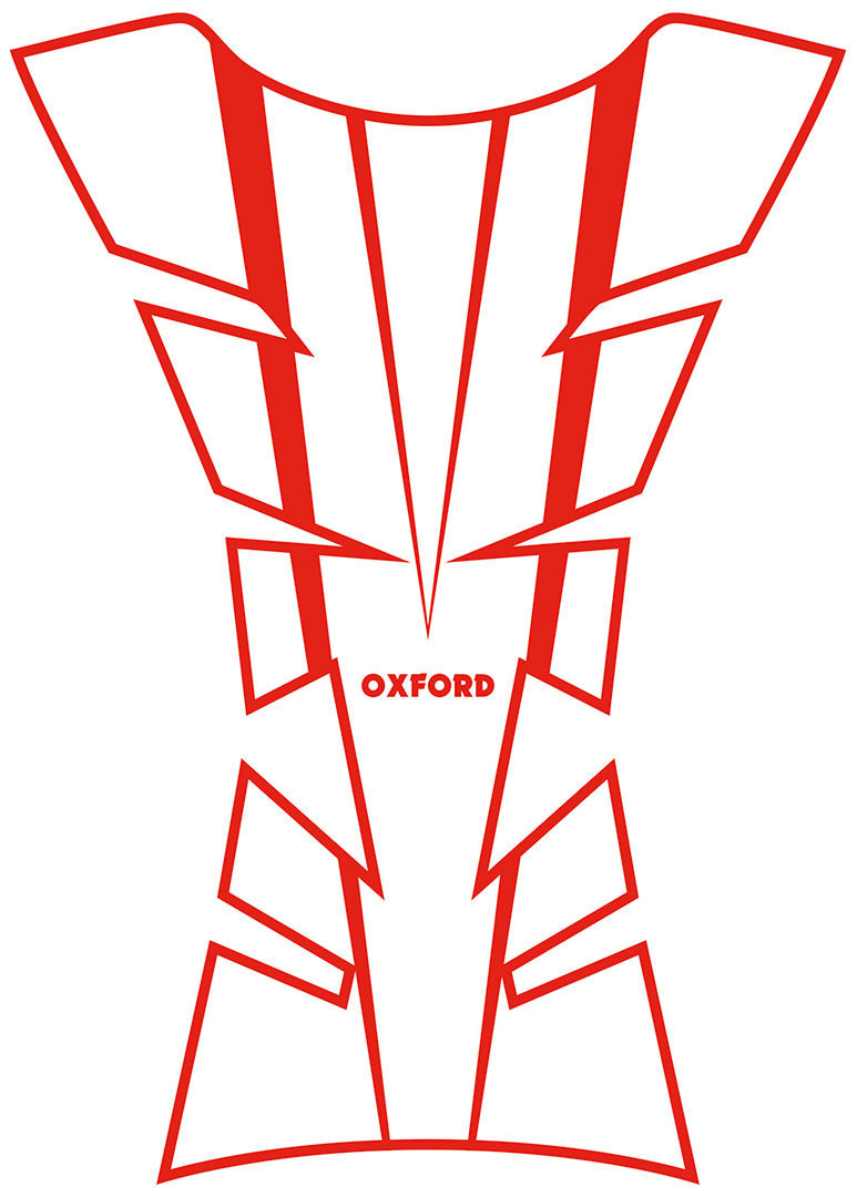 Oxford Sheer Arrow 탱크 패드 빨간 그림 1