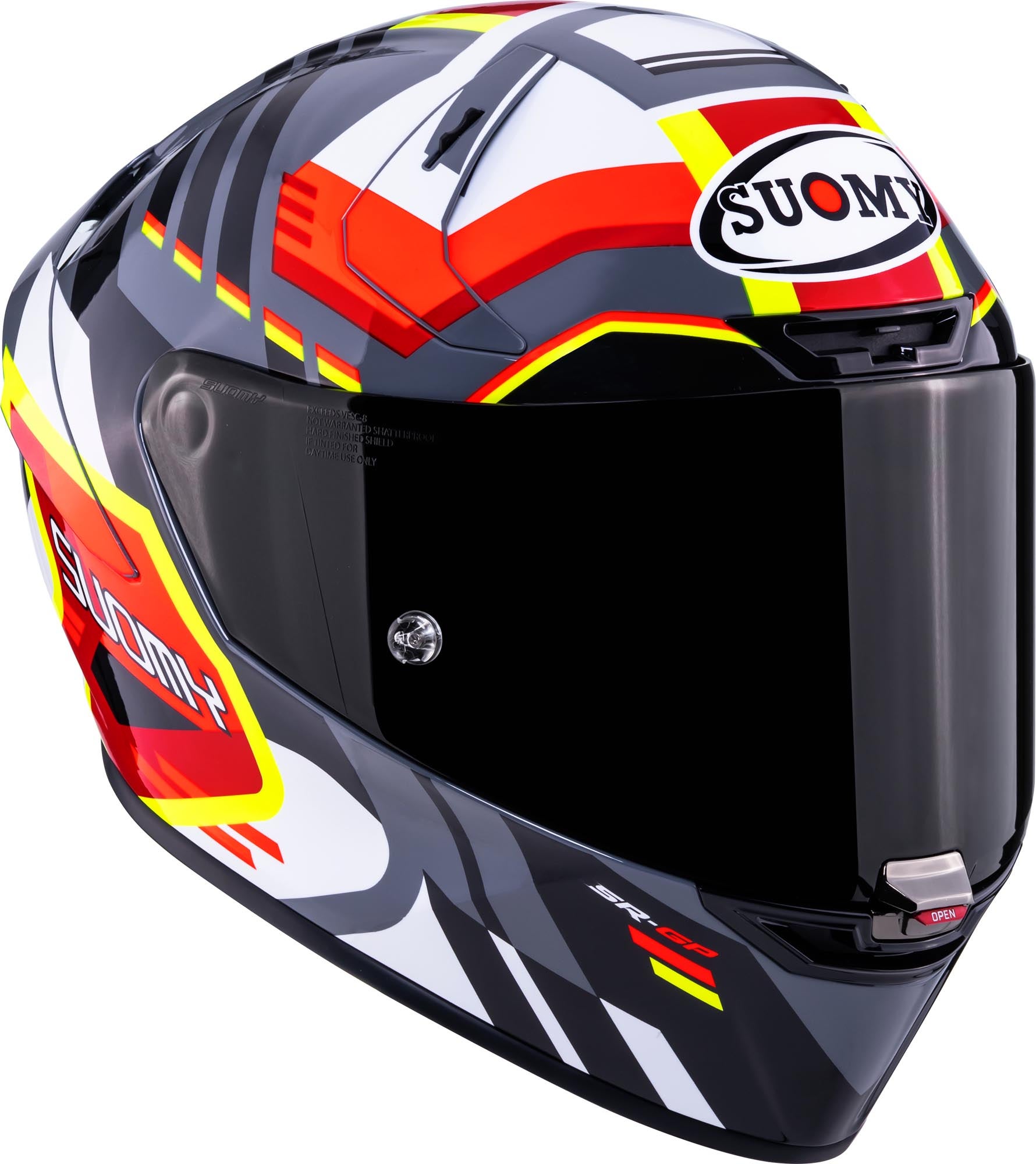 Suomy SR-GP Evo Infrared Casque Blanc/Noir/Rouge XS (53/54) Figure 7