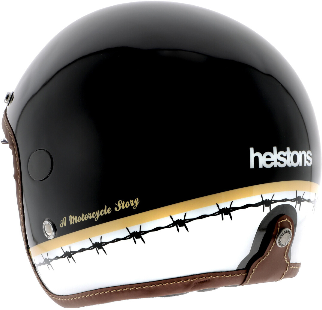 Helstons Evasion Carbon Capacete a jato preto/branco S (55/56) Figura 3