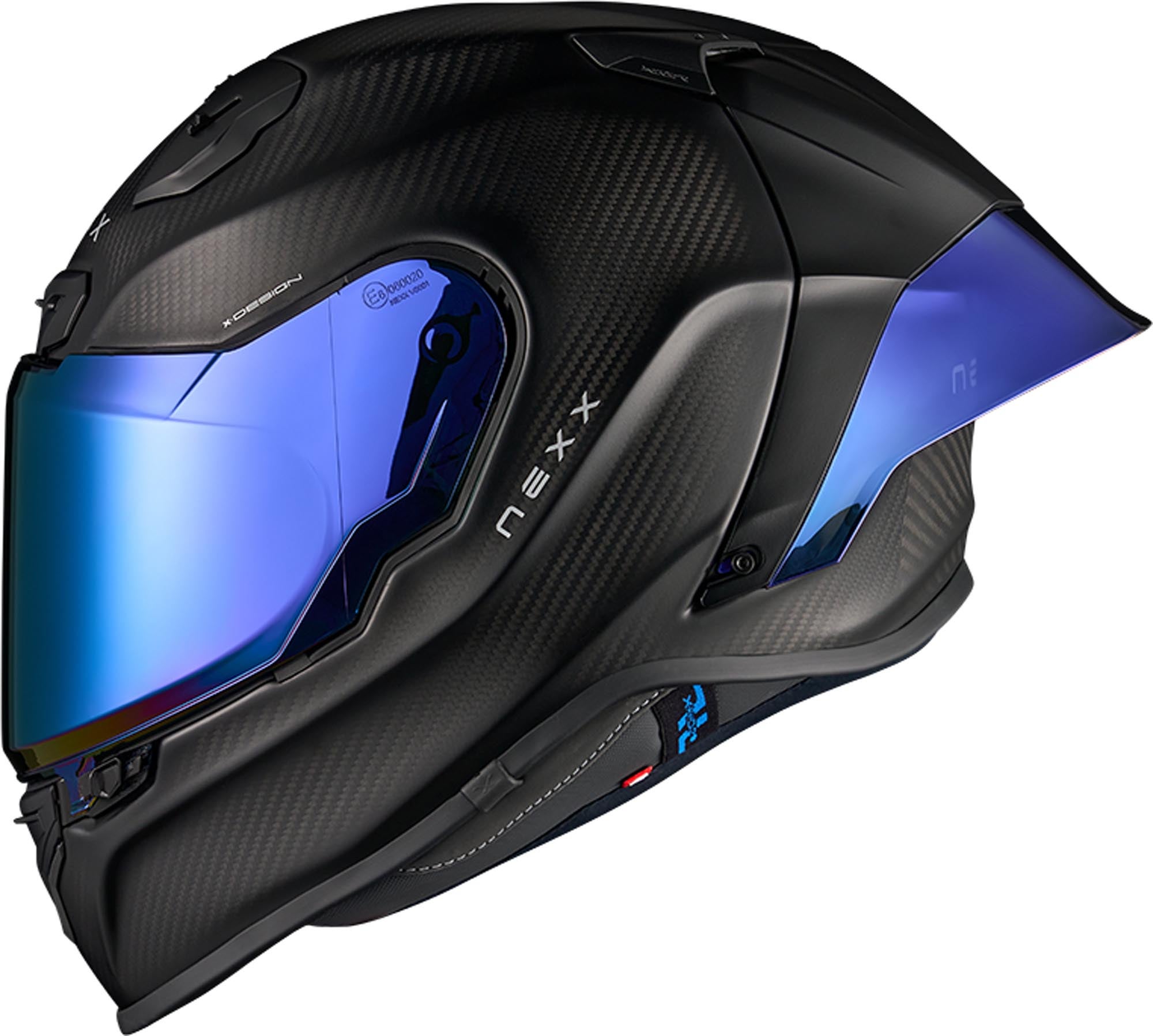 Nexx X.R3R Zero Pro 2 Casco Carbonio/blu XXS (51/52) Figura 2