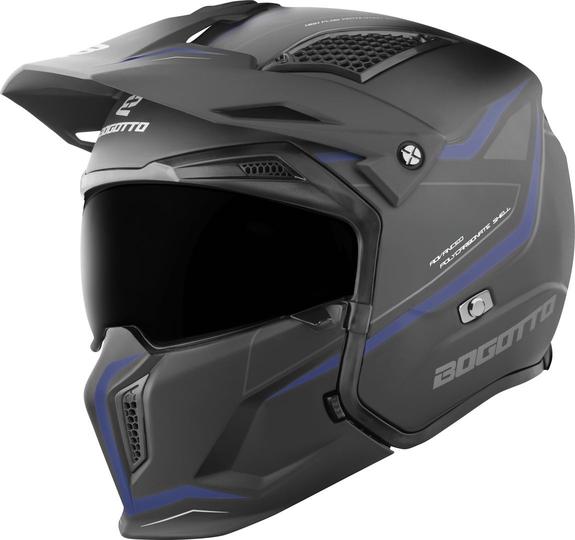 Side view of Bogotto Radic WN-ST 22.06 Helmet