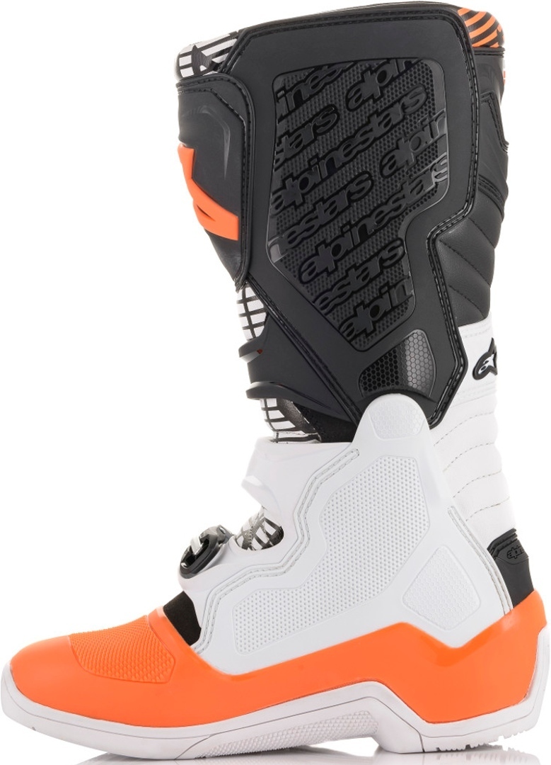 Alpinestars Tech 5 Botas de motocross branco/laranja 8 (42) Figura 6