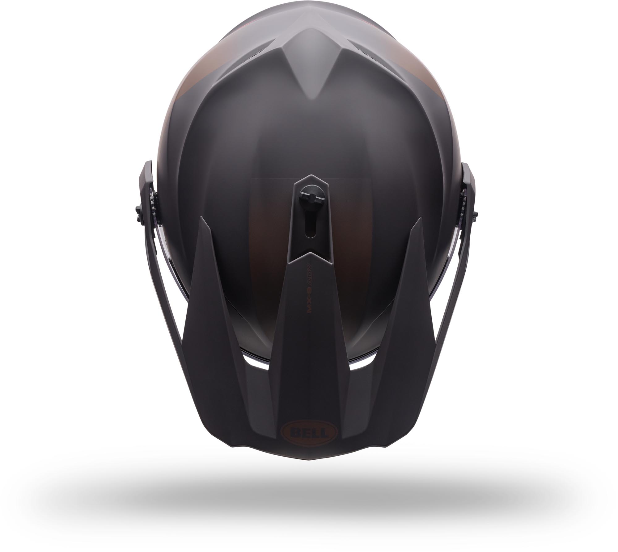 Bell MX-9 Adventure MIPS Trail Graphic Enduro Helm braun S (55/56) Abbildung 5