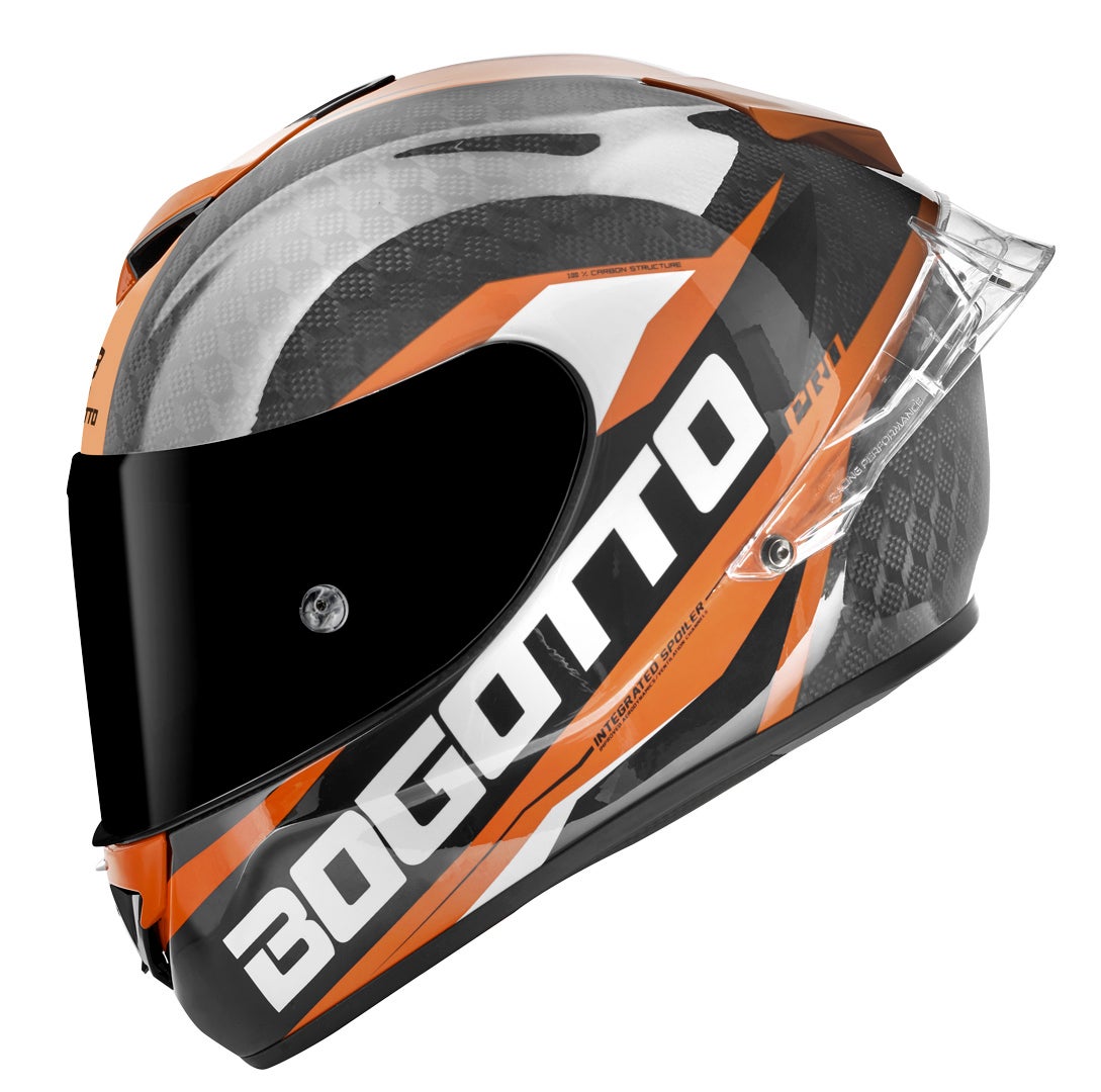 Bogotto FF104 SPN Helm orange/schwarz XL Abbildung 3