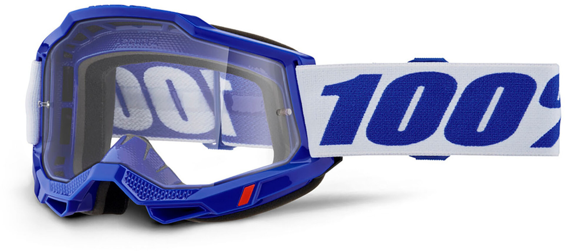 100% Accuri II Essential Motocross Glasögon Blå/vit Figur 1