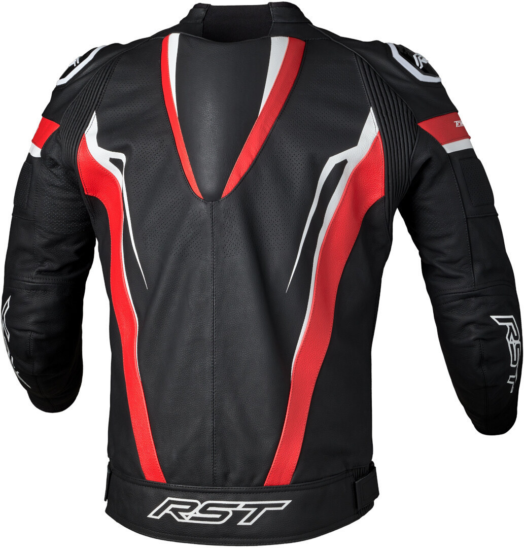 RST Tractech EVO 5 Giacca di pelle da moto nero/rosso L Figura 2