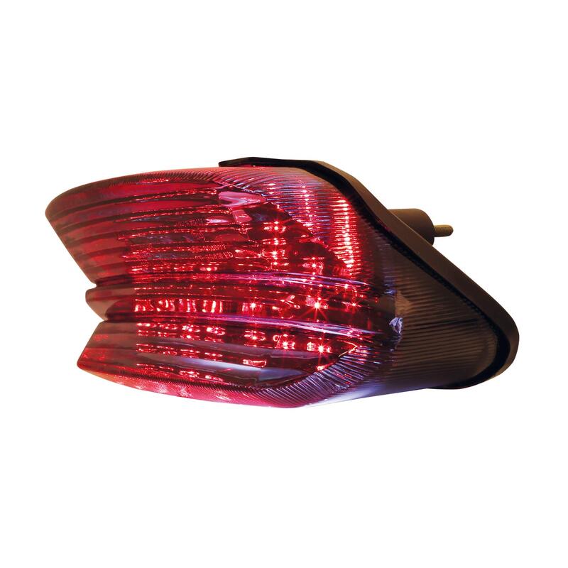 HIGHSIDER smart LED-baklykta Svart Yamaha Style, E-godkänd (1st) Figur 3