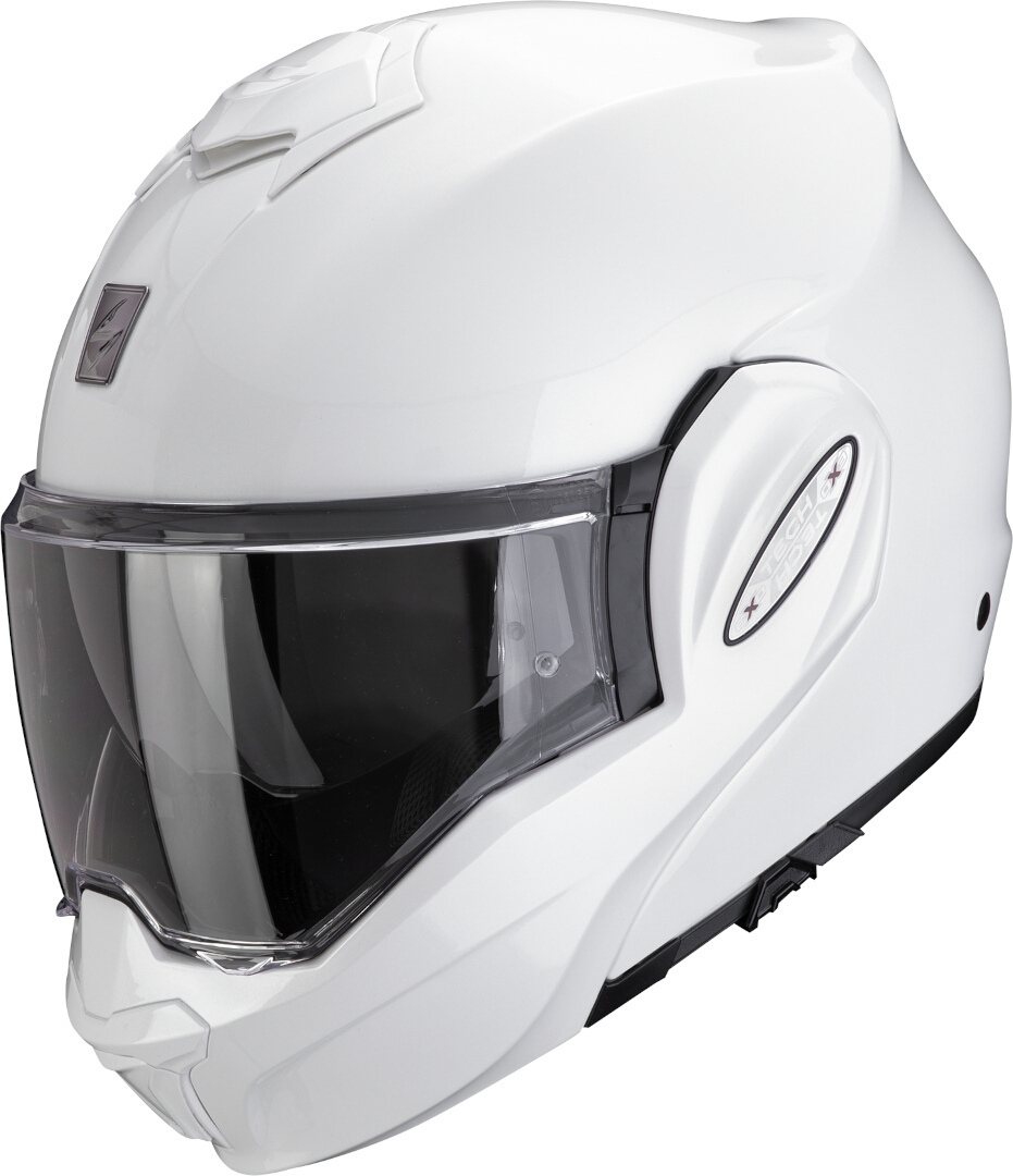 Scorpion Exo-Tech Evo Pro Solid Casco Bianco L (58/59) Figura 1