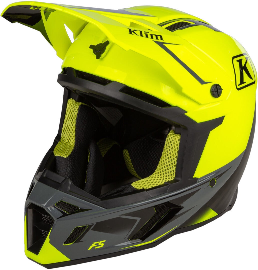 Klim F5 Legion Hi-Vis Casco Motocross M (56/57) Figura 1