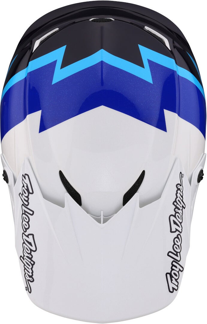 Troy Lee Designs GP Volt Casco da motocross nero/blu/bianco M (57/58) Figura 8