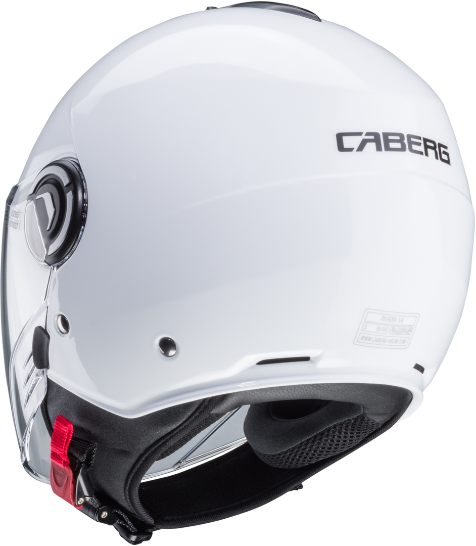 Caberg Riviera V4 X Cască cu reacție alb metalizat XS (53/54) Figura 2