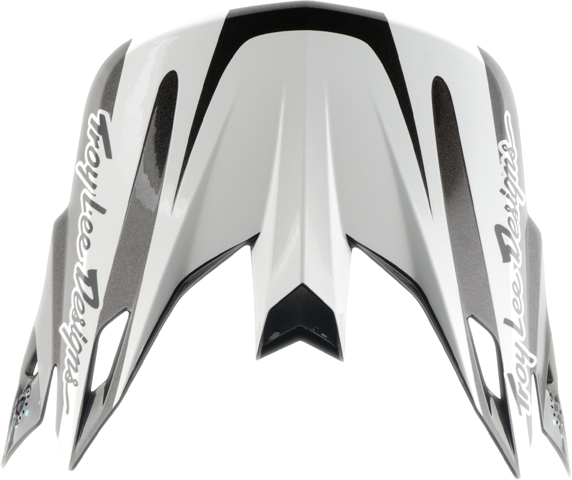 Side view of Troy Lee Designs SE5 Polycarbonate MIPS The Line Motocross Helmet
