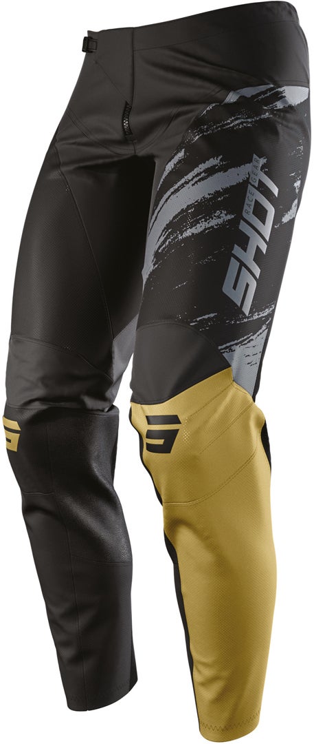 Shot Contact Draw Motocross bukser Sort/guld 40 Figur 1