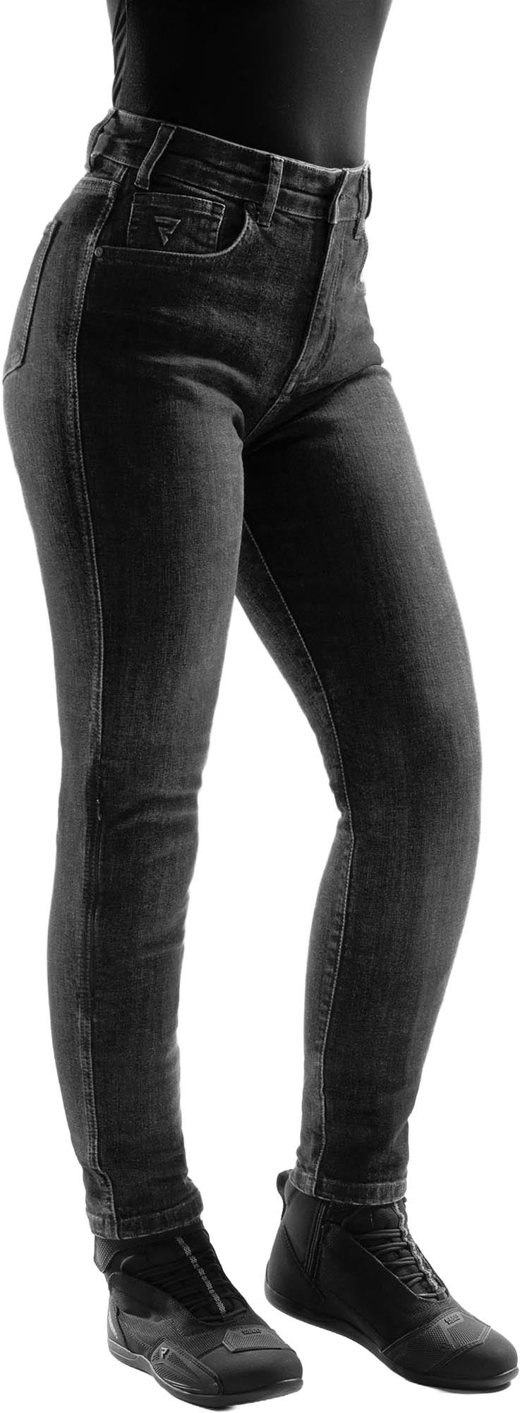 Rebelhorn Classic Ladies Motorcycle Jeans black washed out 32/30 Figure 3
