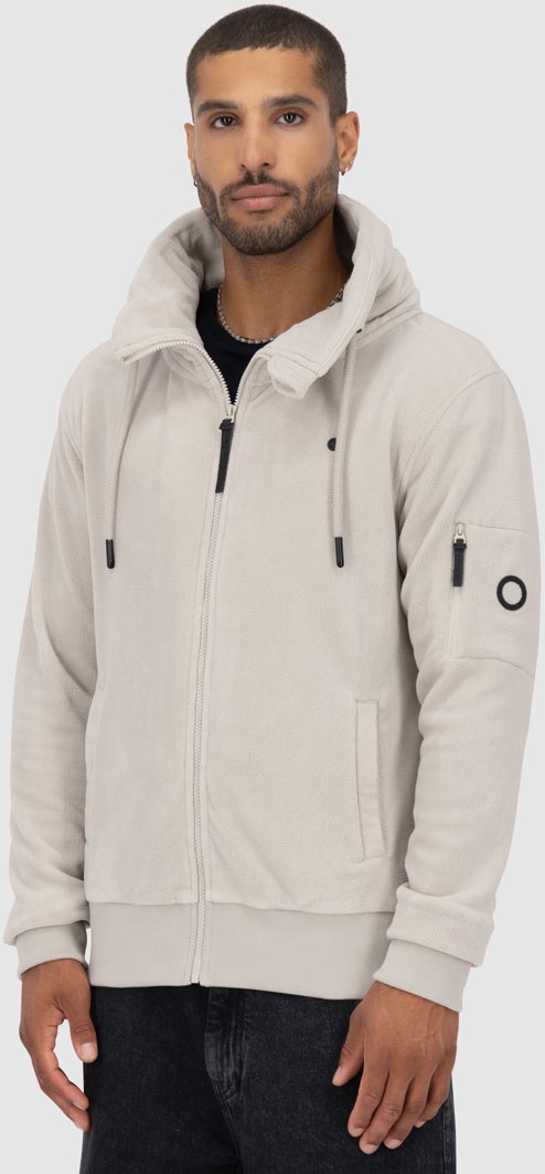 Alife And Kickin EliasAK F Fleece Zip Sweatshirt Zip Sweatshirt beige M Figure 2