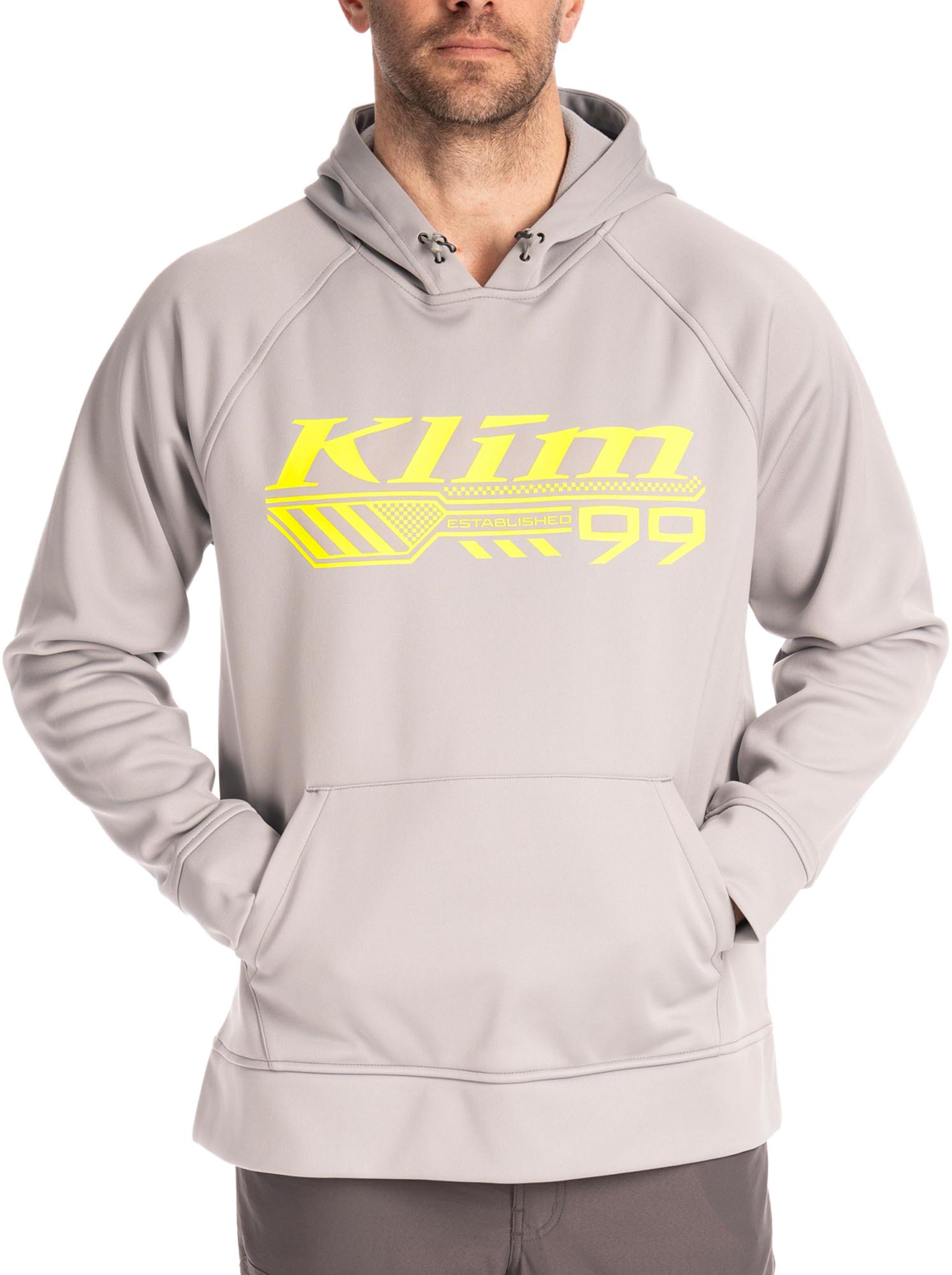 Klim Foundation Moletom com capuz Cinza claro XL Figura 1