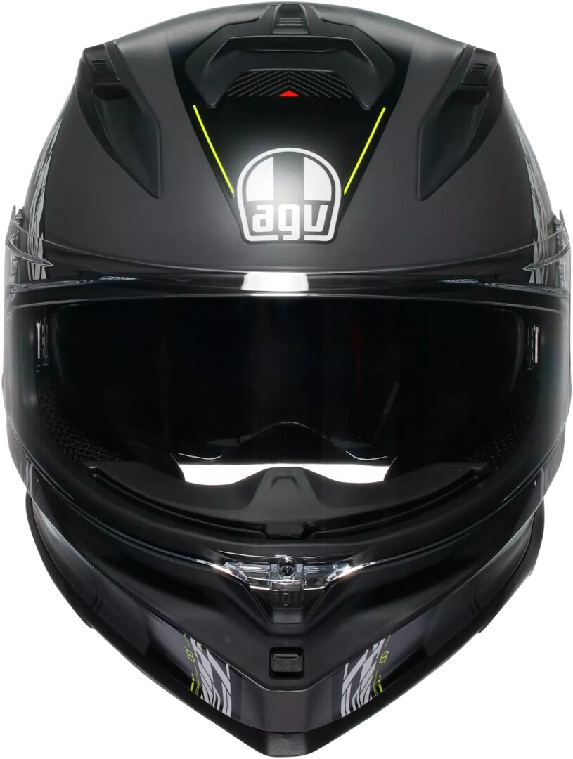 AGV K7 Kyber 2.0 ヘルメット ブラックマット/イエロー S(55/56) 図2