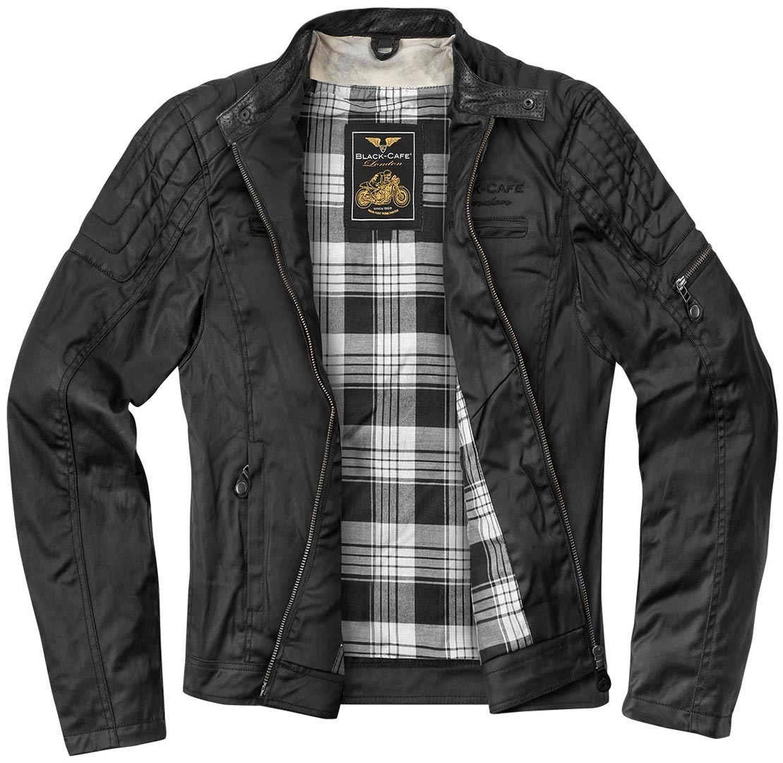 Black-Cafe London Ahvaz Textile Jacket black 60 Figure 2