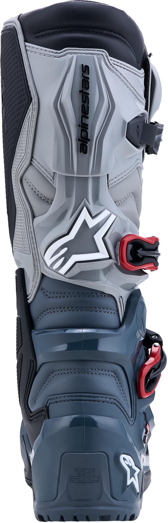 Alpinestars Tech 7 Enduro Drystar WP Motocross støvler grå/sort/rød 15 Figur 3
