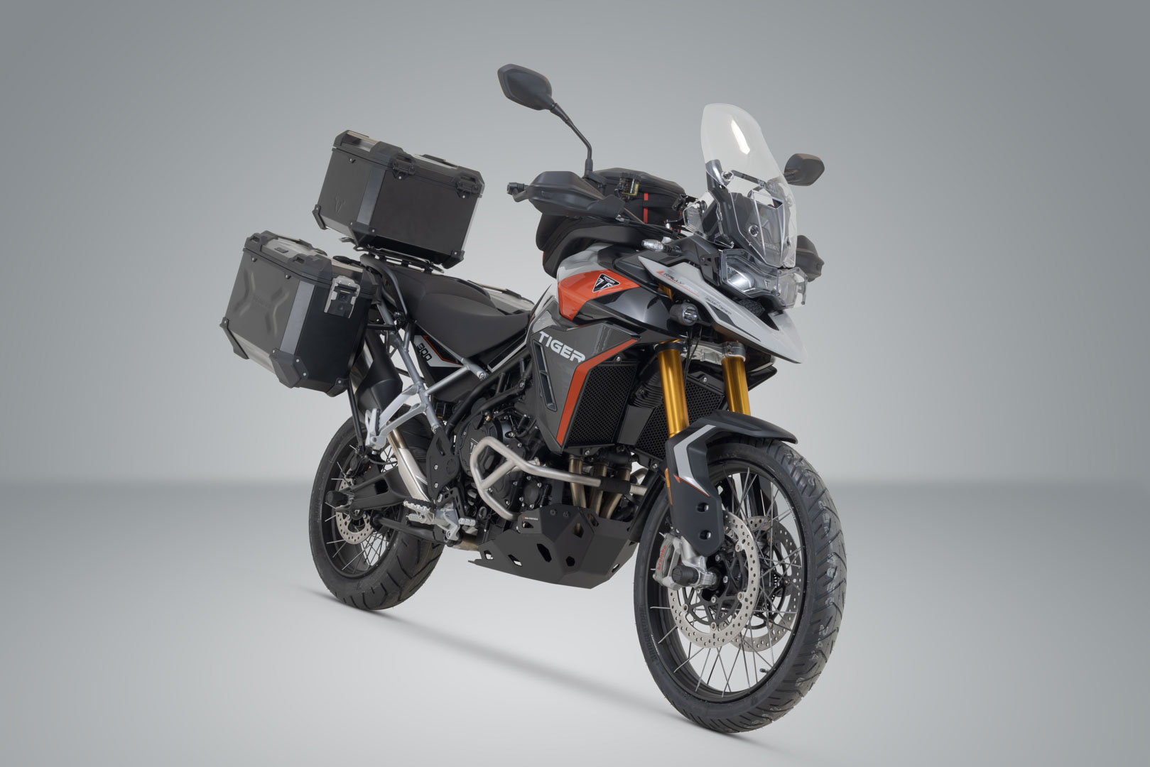 Setul de aventură SW-Motech TRAX ADV - Negru. Triumph Tiger 900 GT / Rally Pro (23-). Figura 2