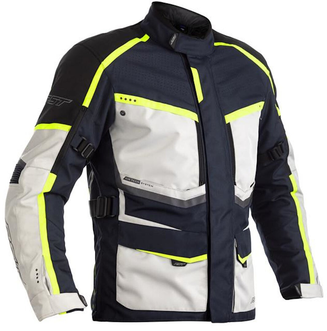 RST Maverick Veste textile de moto de dames Blanc/bleu L Figure 1