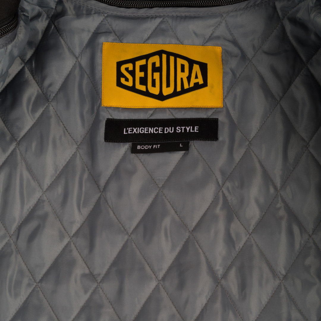 Segura Formula Motorcycle Leather Jacket black/yellow L Figure 7