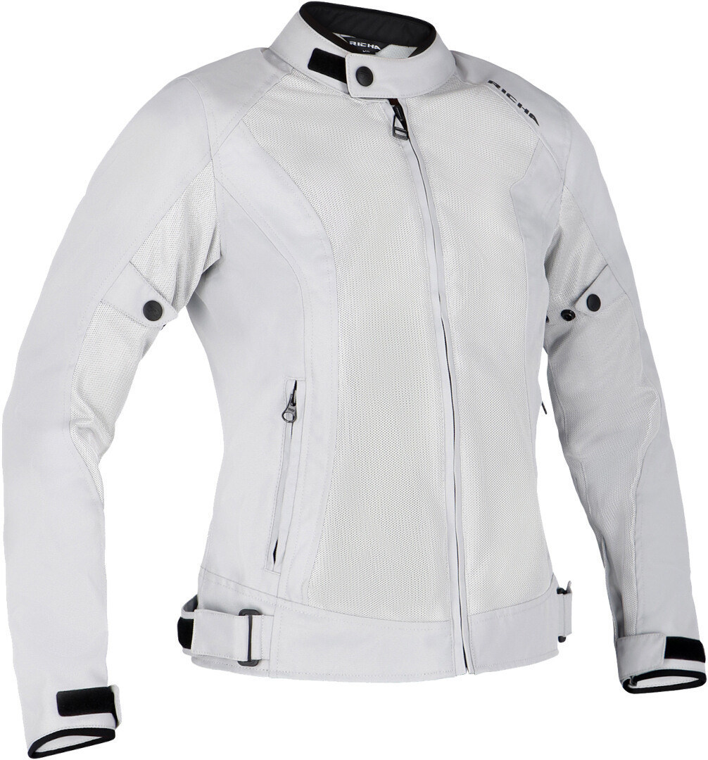 Richa Airsummer Damen Motorrad Textiljacke hellgrau 3XL Abbildung 1