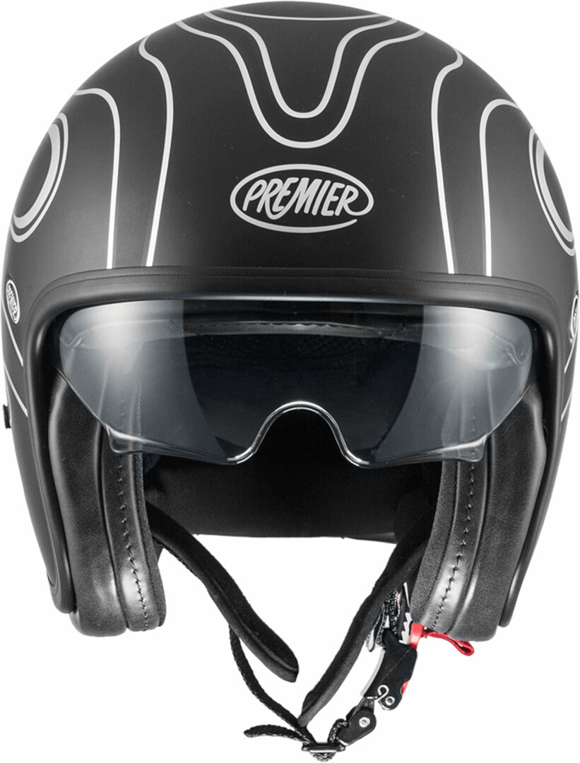 Premier Vintage FR Chromed BM Capacete a jato preto/prata XL (61) Figura 2