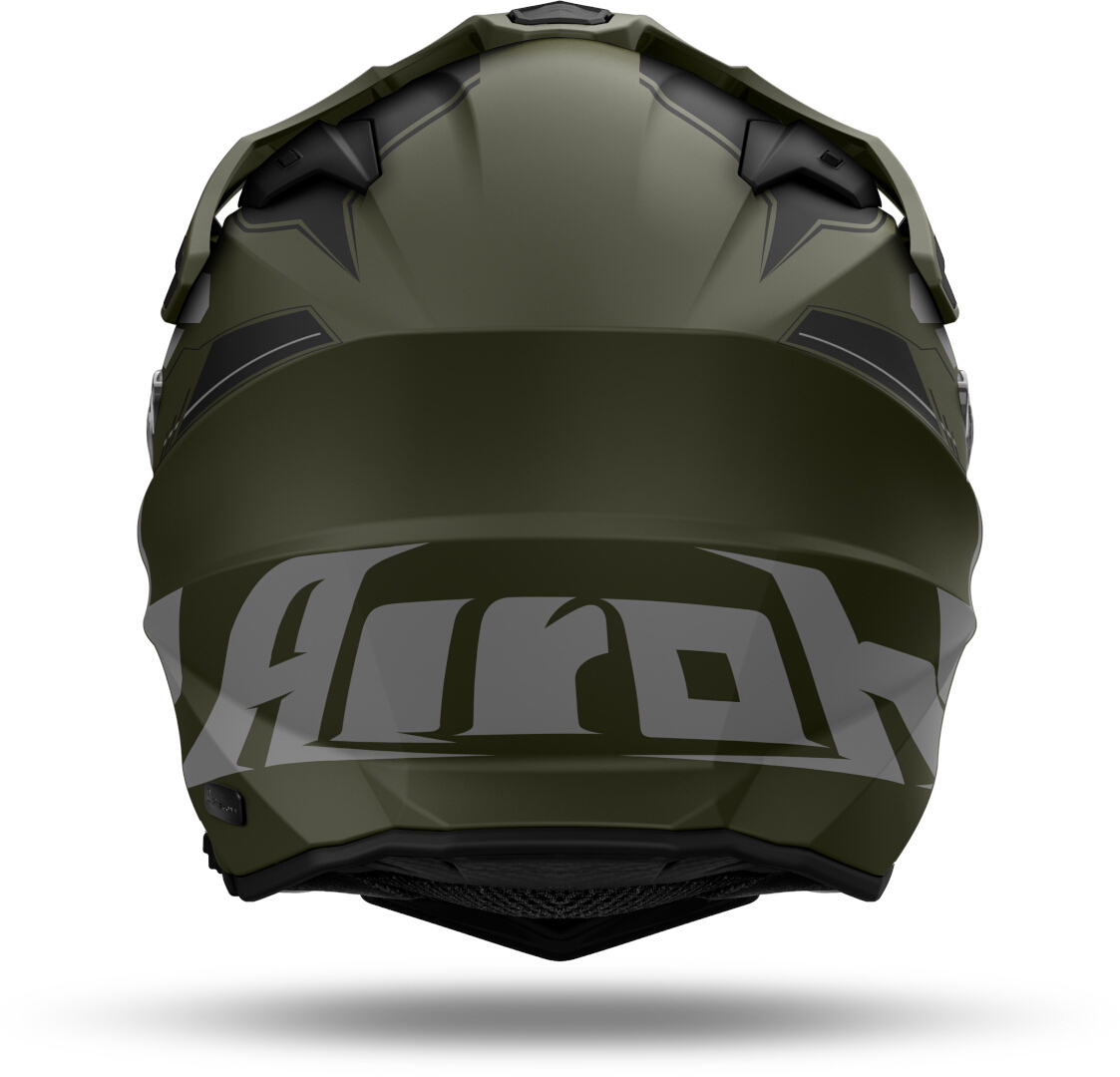 Airoh Commander 2 Reveal Motocross hjälm Olivmatta Man (57/58) Figur 3