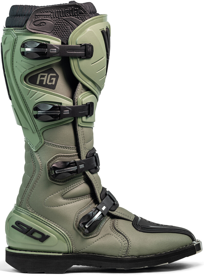 Sidi Agueda Bottes de motocross Vert/Noir 50 Figure 6