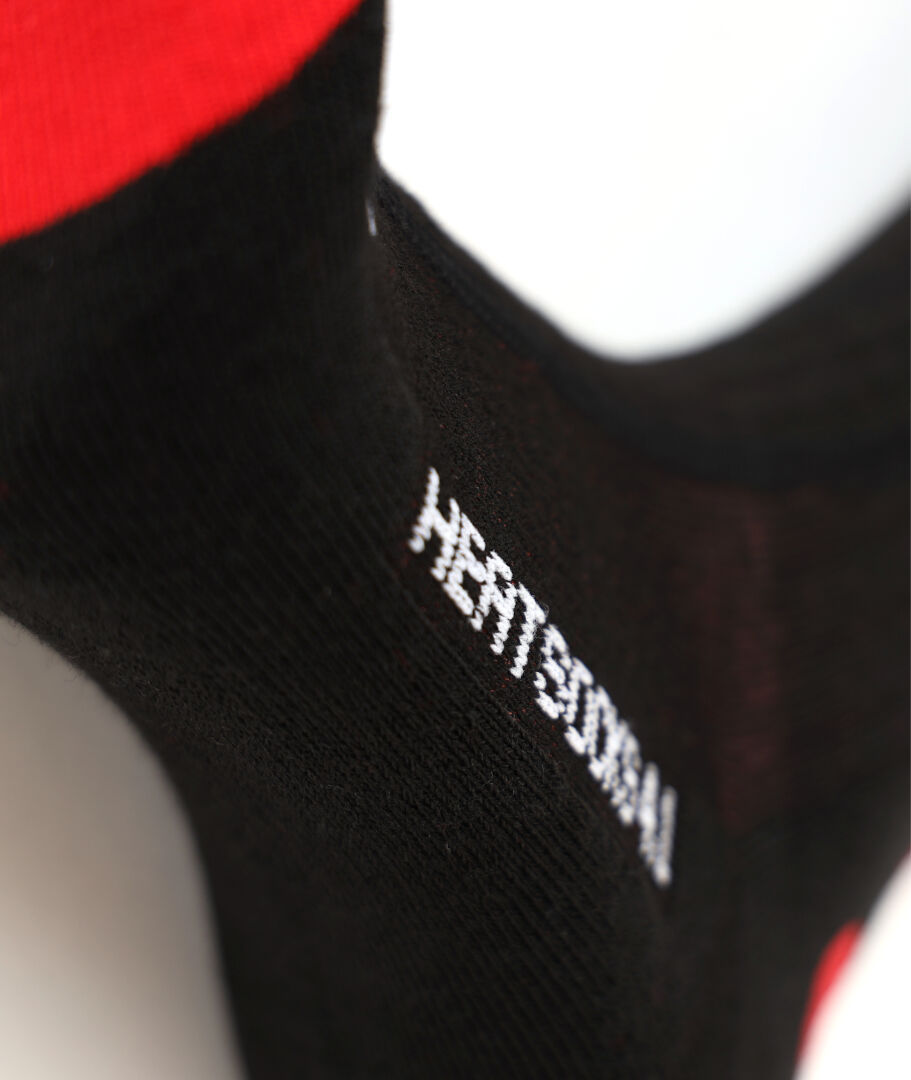 Lenz Heat Sock 4.1 Toe Cap beheizbare Socken schwarz/rot 31-34 Abbildung 3