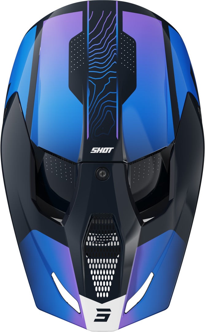 Side view of Shot Furious Apex Motocross Helmet