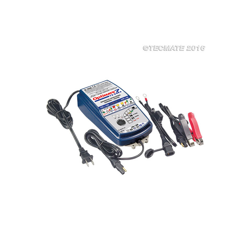 OPTIMATE OPTIMATE 7 12V/24V (TM260), 10A/5A, 8-stufiges Ladegerät Figura 1