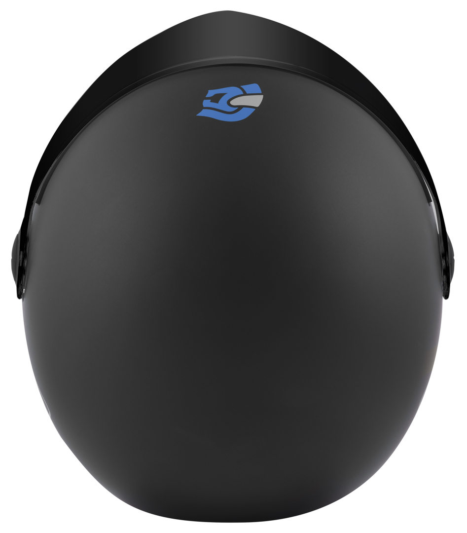 FC-Moto Square-RS Cască cu reacție Negru mat/albastru M Figura 6
