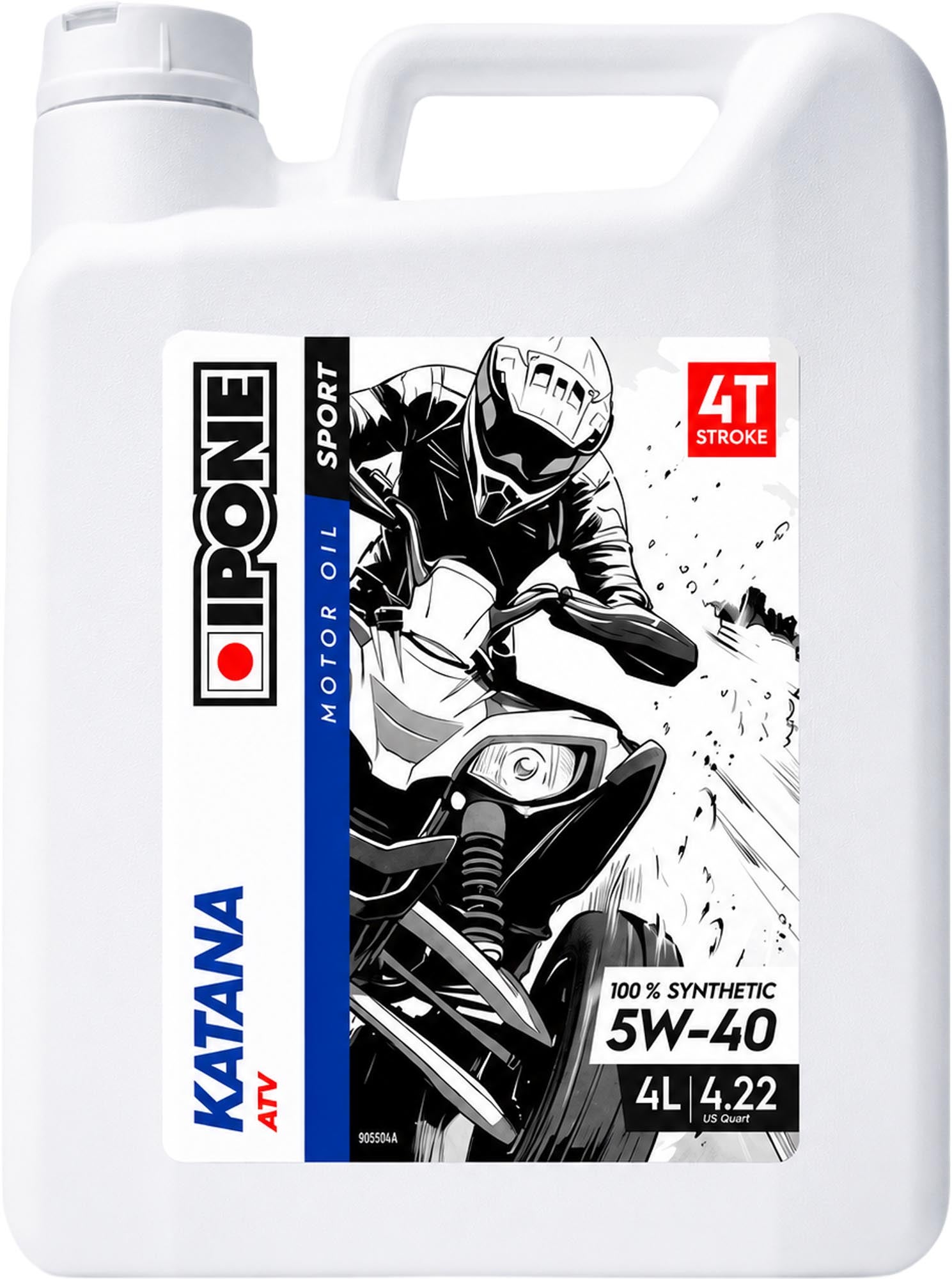 IPONE Katana ATV 5W-40 모터 오일 4리터 그림 1