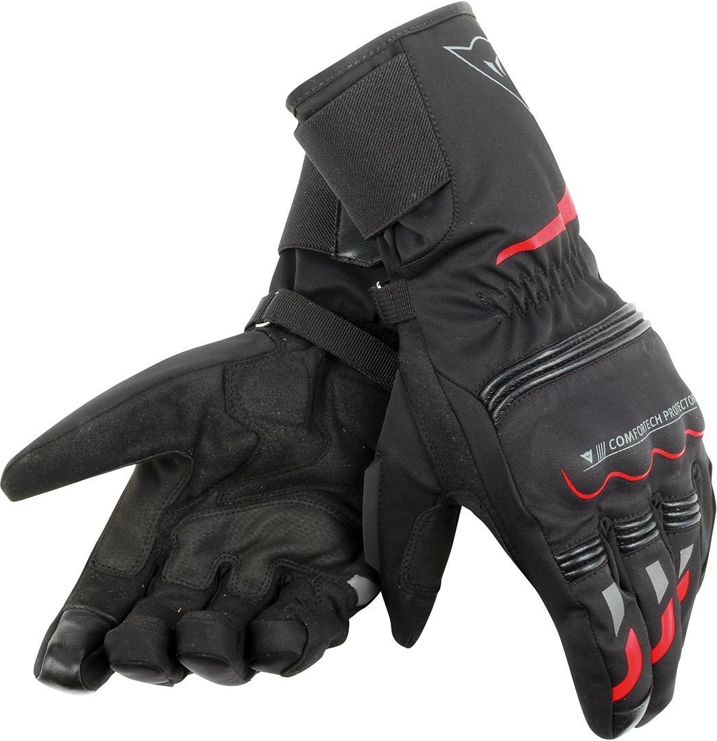Dainese Tempest Unisex D-Dry バイク手袋 黒/黄色 M 図2