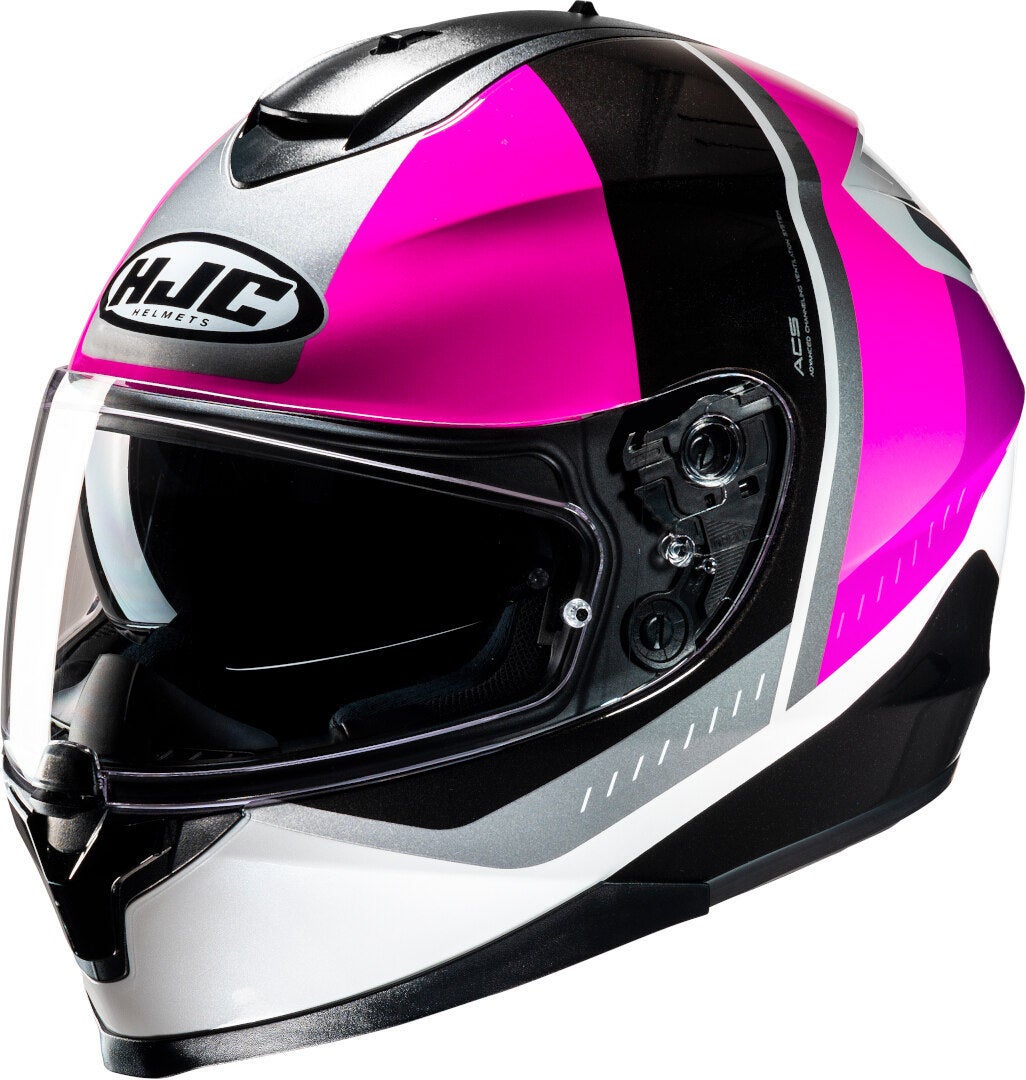 HJC C70N Alia Helm wit/roze/zwart S (55/56) Figuur 1