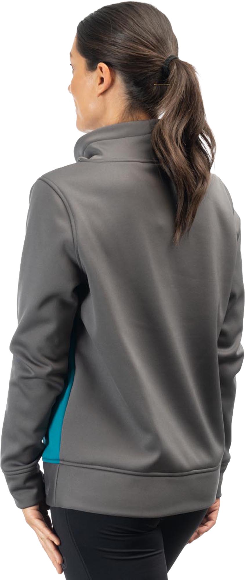 Klim Accelerate Damen Pullover grau/türkis XL Abbildung 2