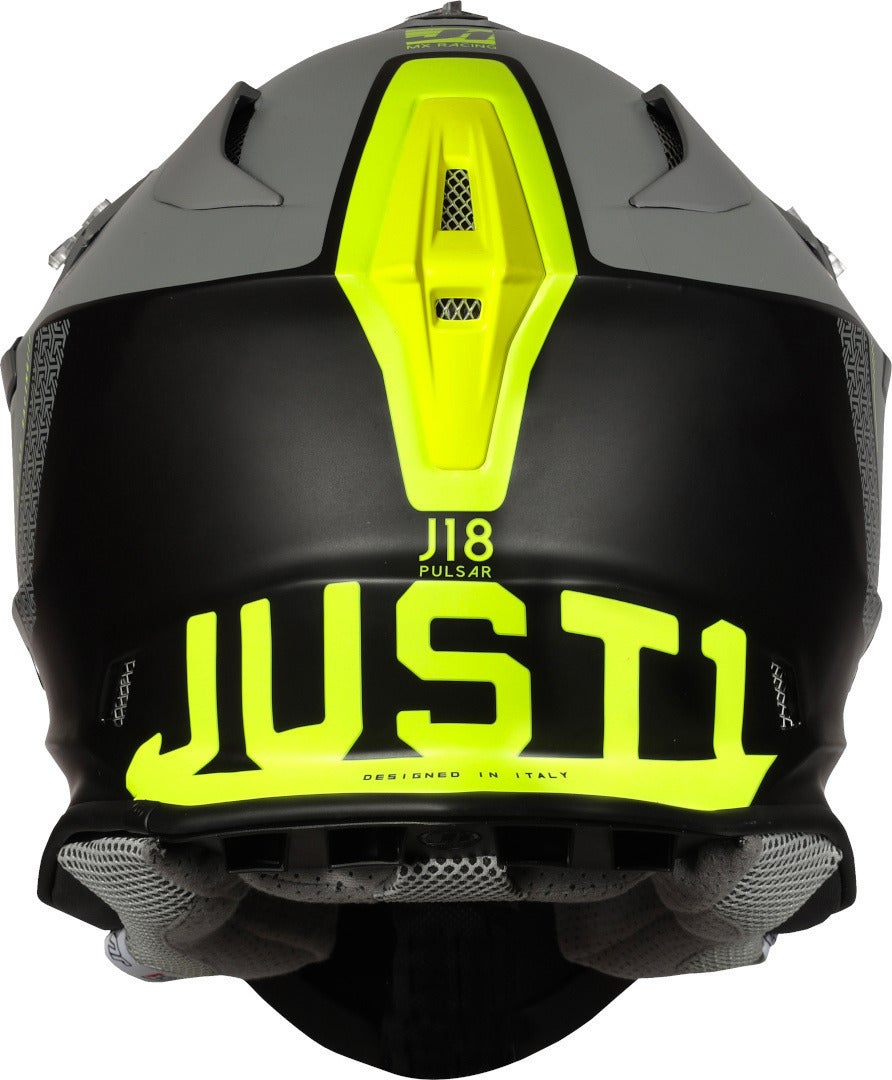 Just1 J18 Pulsar Motokrosová přilba černá mat/neon S (55/56) Obrázek 4