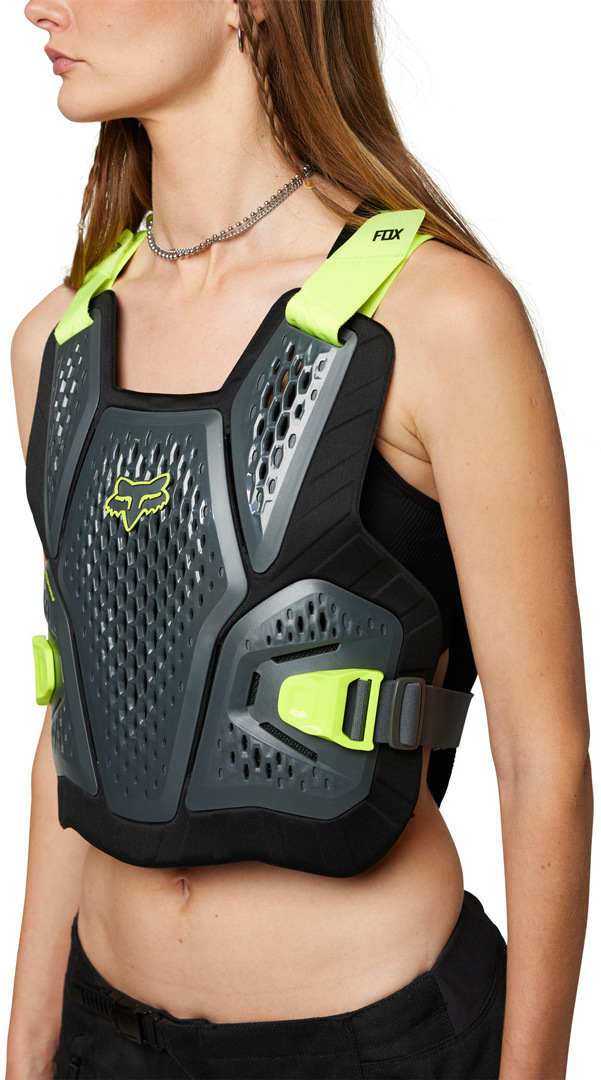 FOX Raceframe Impact SB D3O Vestă de protecție Gri S/M Figura 7