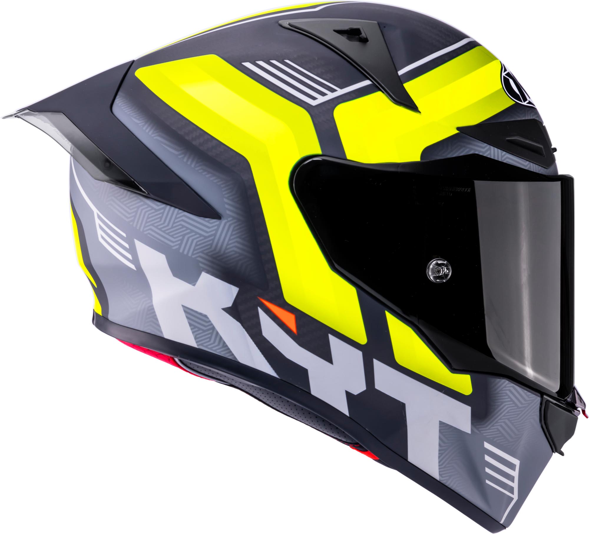 KYT R1R Carbon Accelerator Casco carbono/amarillo XL (61/62) Figura 6