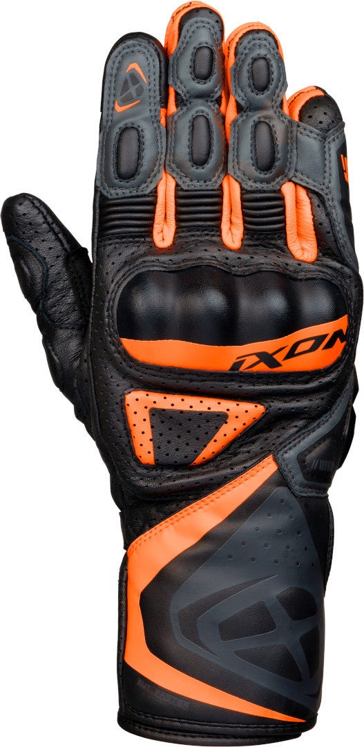 Ixon GP5 Air Motorcykelhandsker sort/grå/orange M Figur 1