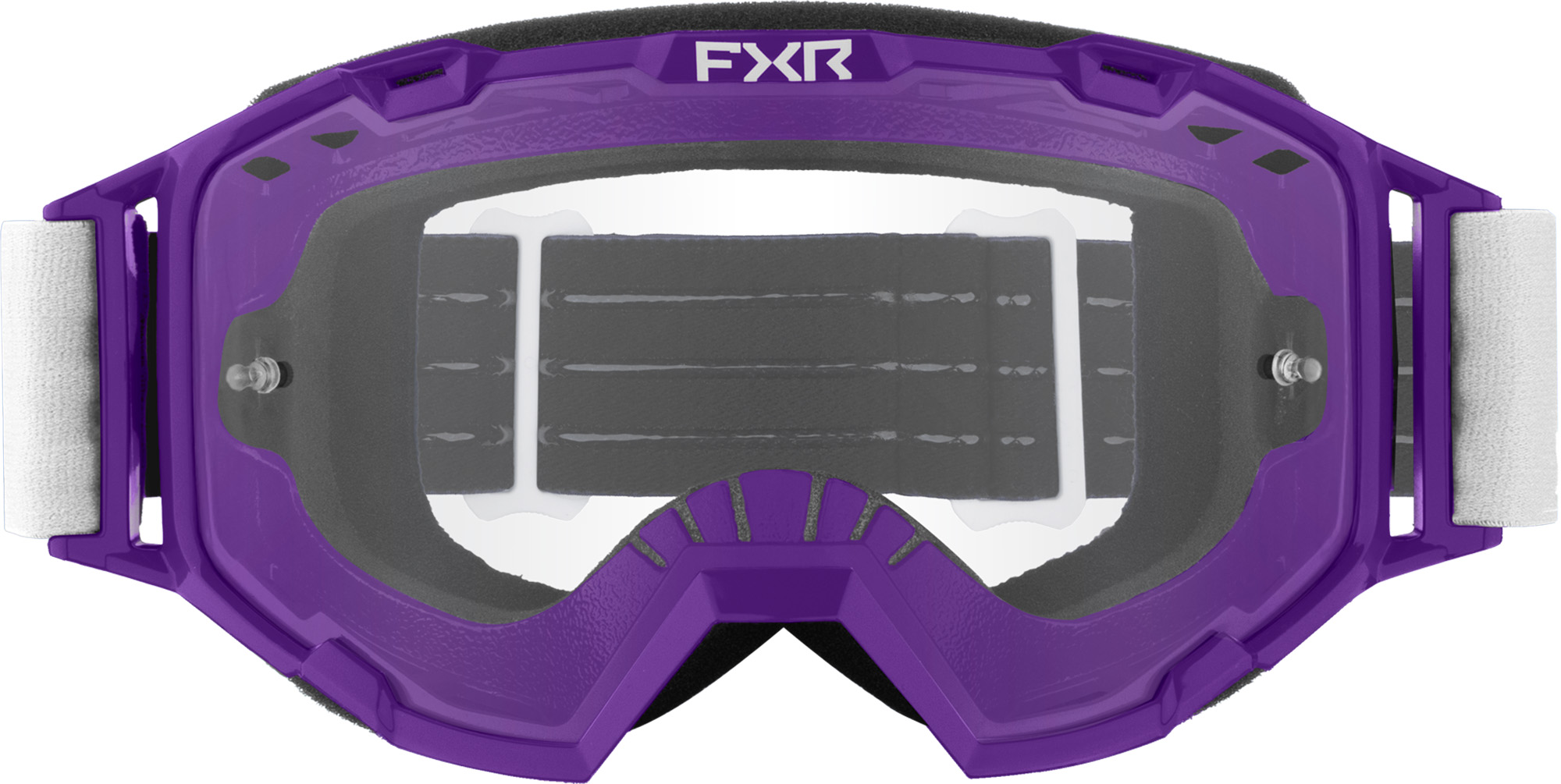 FXR Maverick Prime Graphic Ochelari de motocross Roșu/Negru/Mov/Alb Figura 2