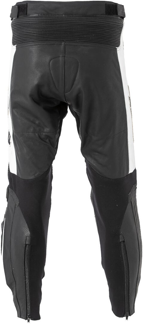 MUGENRACE RBRS-1 Motorcycle Leather Pants black/white/neon-yellow S Figure 3
