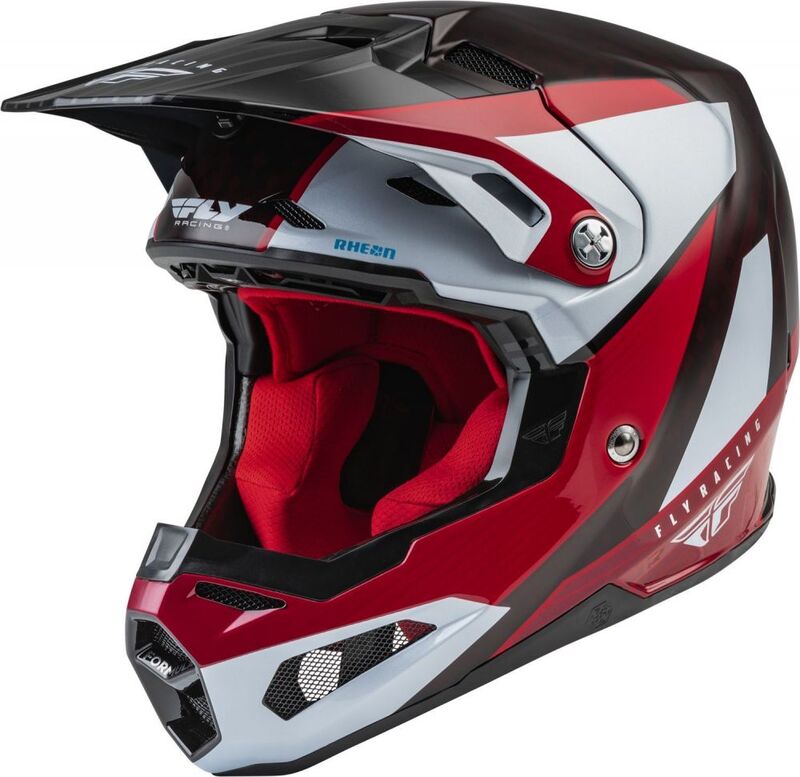 Capacete Formula Carbon Prime Vermelho/Branco/Vermelho Carbono XL vermelho XL Figura 1