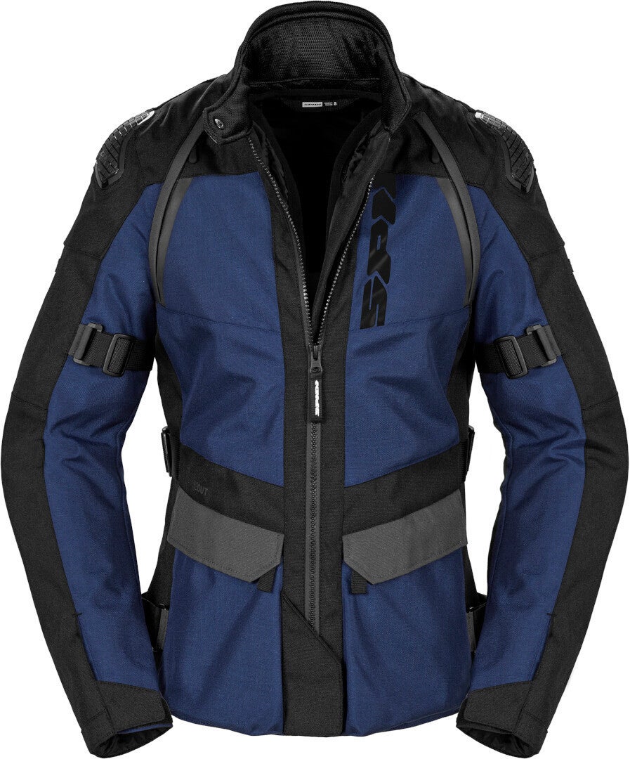 Spidi RW H2Out Veste textile de moto pour dames noir/bleu L Figure 1