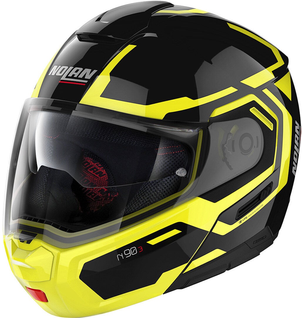 Nolan N90-3 Driller N-Com Casco nero/giallo M (58) Figura 1